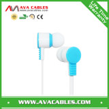 Colorful Plastic Earbuds Earphone for Mobile Phone with Competitive Price