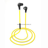 Flat Cable Mini Bluetooth Stereo Earphone with Cable Control