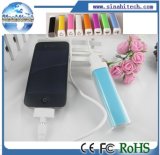 New Lipstick Portable Power Bank External Battery Charger Power Pack for Samsung/ iPhone Mobile Phone