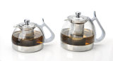 800/1250ml Glass Tea Pot for Induction Cooker