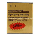 Galaxy S3 Mini Battery 2450mAh Golden Battery Bateria Batterie for Samsung Galaxy S3 Mini/I8190 Batterij Battery S3 Mini Gold Battery