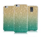 Dyefor Printed Ombre Gold Turquoise Hard Back Mobile Case Cover for Various Devices
