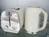 Stainless Steel Kettle and Toaster Set