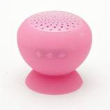 Silicon Mushroom Mini Bluetooth Speaker with Sucker Built in Mic (BT20) for Promotion