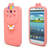 Cute Beautiful Rabbit Silicone Mobile Phone Case for Samsung Galaxy S3 I9300