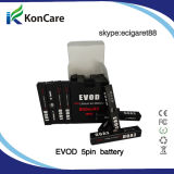 2015 Evod Passthrough Battery with Micro 5pin Battery with Electronic Cigarette Price Better Than Vaporizer Pen