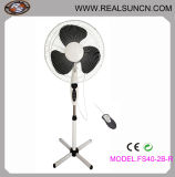 Stand Fan with Remote Control Fs402-Br Black Color