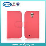 Wholesale PU Leather Mobile Phone Case Accessories for Samsung S4