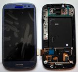 Cell Phone LCD for Samsung Galaxy S3 I9300 Complete Digitizer with Frame