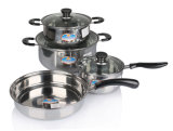 8PCS Set Stainless Steel Cookware Set