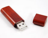 Wooden Oblong USB Flash Drive
