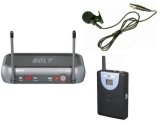 Professional UHF Wireless Lavalier Lapel Microphone System