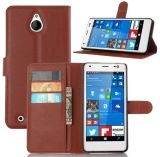 Multifunction Leather Wallet Case Credit Card for Microsoft Lumia 850.