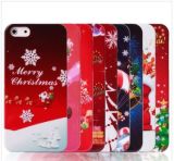 Gorgeous and Colorful Christmas Plastic Mobile Phone Cover