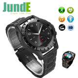 Waterproof Tempered Glass Smart Watch with Heart Rate Monitor, Thermometer, Pedometer
