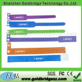 RFID PVC Disposable Wristband Tk4100 for Hospital Use