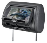 Car Headrest DVD Player with with USB/SD/IR/FM/Wireless Game/ Zipper Cover