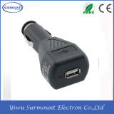 LED Single USB Car Charger for Mobile Phone