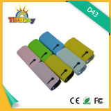Various Colorful Power Bank with ABS Material