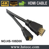 High Speed HDMI Cable with Ethernet and HDMI Micro Connector, 33FT