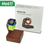 2015 Hot Sell Wood Dock Watch Charging Dock Display Stand Holder for Apple Watch Sport Edition I-Watch 38mm 42mm