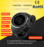 LCD Digital Outdoor Sports Watch for Promotional Solution