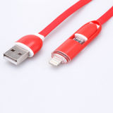 Manufacturer 2 in 1 Cable for iPhone and Samsung (ERA-25)