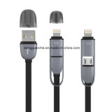 2 in 1 Flat USB Data Cable for Lovers (RHE-A4-025)