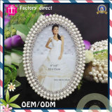 Oval Hand Carved New Model Photo Frame with Iron Material