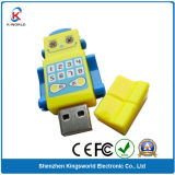 PVC Customized Robbot USB Flash Drive