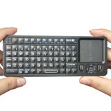 Rii Mini I6 Qwerty Wireless Keyboard Touchpad for PS3&IR Home Appliance Remote Control for HTPC, PC. Andorid TV Box, Mini PC