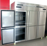 Kitchen Upright Refrigerator with Six Doors