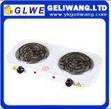 Double Electric Hot Plate for Cooking with Two Burners