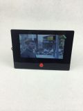 Dry Battery Digital Photo Frame with Video Button for Display