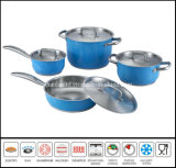 8PCS Color Cooking Pot Set