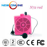 Mini Portable Amplifier N72 - Red