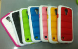 Cell Phone Cover for Samsung I9500 iPhone 5g Metal Frame, Color Leather Back Cover