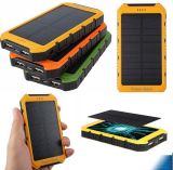 10000mAh Solar Portable Power Phone Charger for Cell Phone