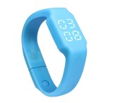 New Colorful Selinicone Fitness Sport USB Watch Bluetooth Bracelet with 3D Display Screen