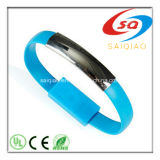 USB Bracelet Cable with Charging/Sync Smart Phone USB Cables for iPhone