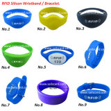 Waterproof Silicone Hf UHF RFID Wristbands or Bracelet