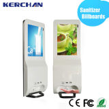 19 Inch Android LCD Advertising Display with Hand Sanitizer Billboard