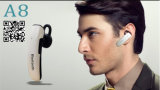 New Style Bluetooth Headset, Bluetooth Stereo Headphones, New Models A8 Bluetooth Headset. Yto Two Fu