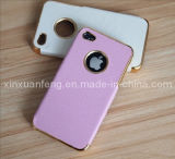 Pink PU Leather Case for iPhone