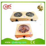 2000W New Model Two Plates Electric Cooker (Kl-cp0208)