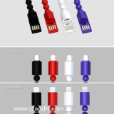 USB Cable & Colorful Beads Data Cable for iPhone Style