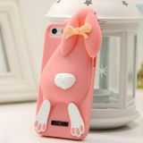 Silicone Cute Rabbit Phone Case Cover for iPhone 5 5s 5g