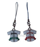 Mobile Phone Strap with Charms of T-Shirt (AMPC1304)