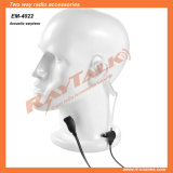 2 Wire Surveillance Earpiece Acoustic Ear Tube Headsest