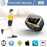 Smart Bluetooth Walk Pedometer Best Digital Watches with Nano Waterproof (V26)